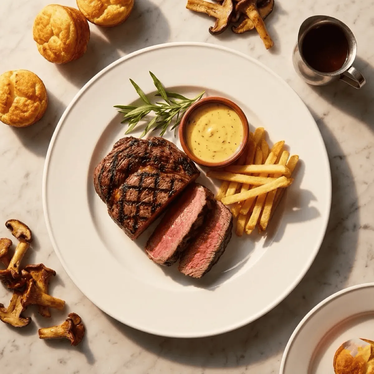 Châteaubriand, plated